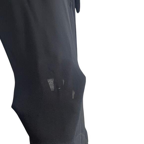 Johnny Was Sequin Floral Print Asymmetric Black Button Up Dress Womens Medium - Picture 7 of 9